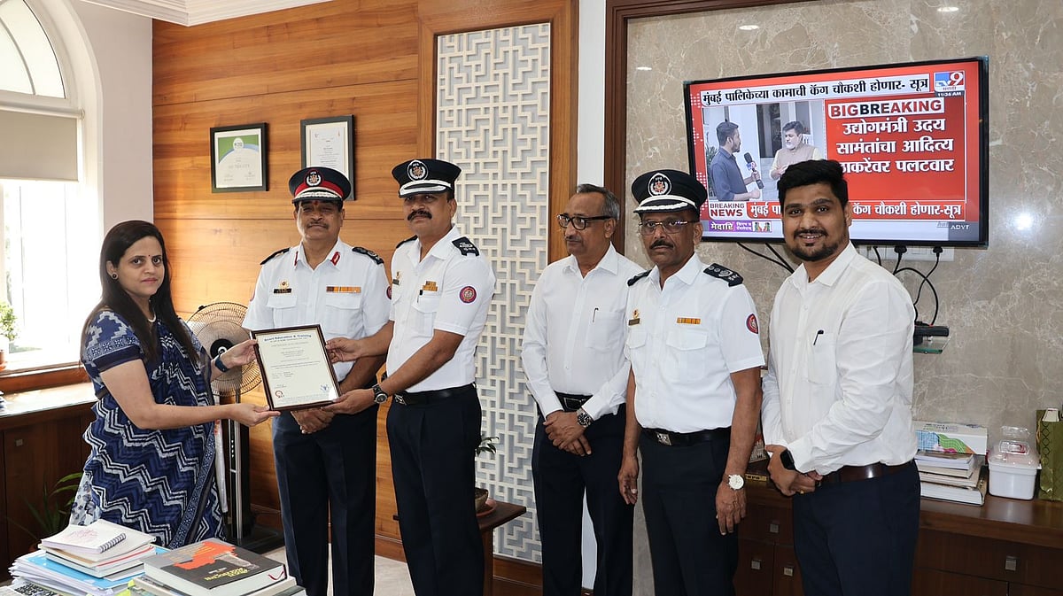 Mumbai Fire Brigade receives four International Standard Organisation certificates for 'outstanding' service - Vimarsana News