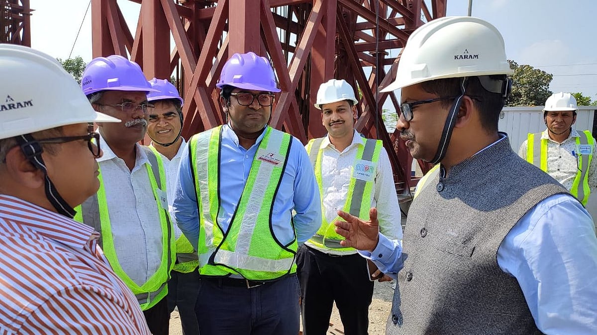 Indore: Metro Rail MD visits construction sites, orders expediting work - Vimarsana News