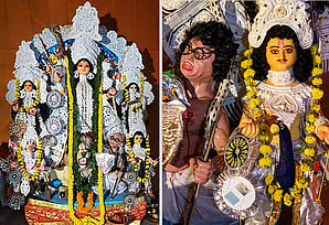 Durga puja in Kolkata: Mahatma Gandhi-like Mahisasur idol sparks controversy - Vimarsana News