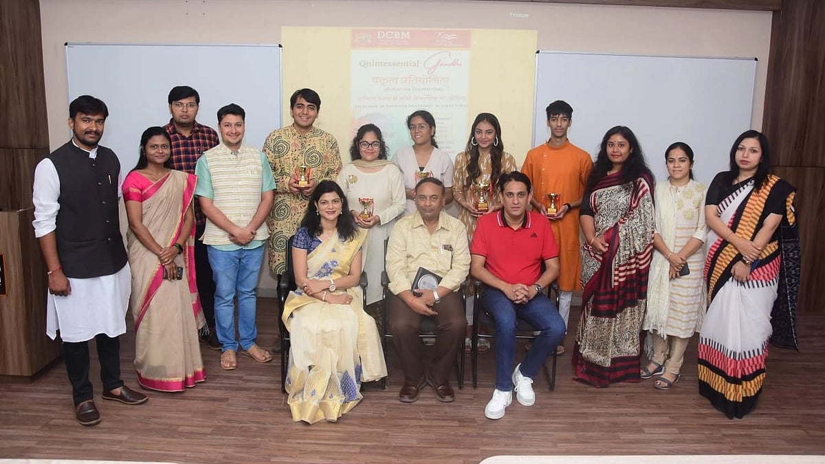 Indore: Youths share their views on 'The Quintessential Gandhi' - Vimarsana News