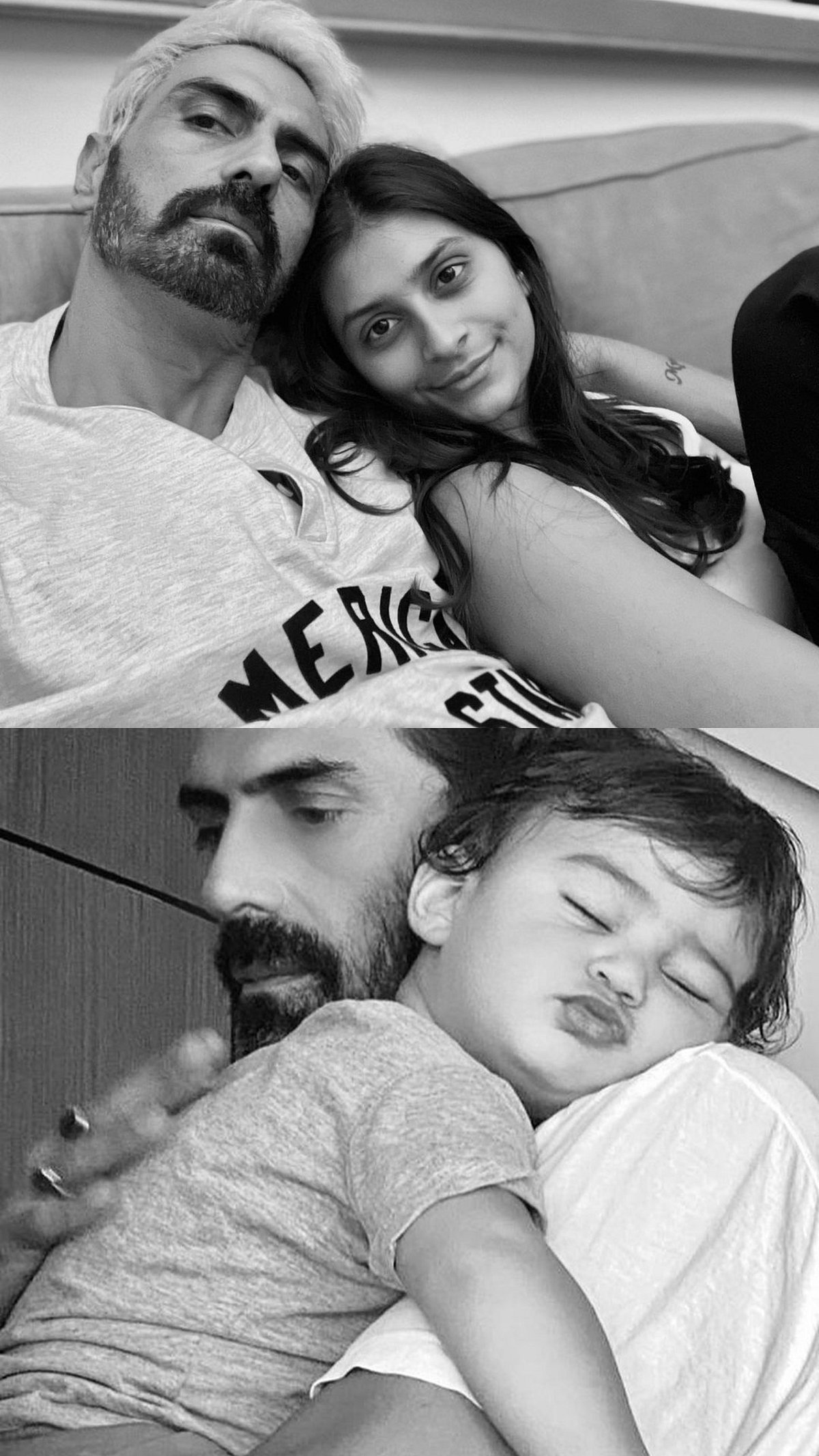 Arjun Rampal turns 50: Doting dad moments with Mahikaa, Myra and Arik
