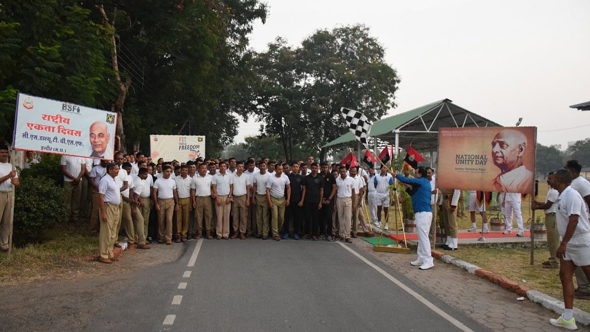 Indore: CSWT BSF celebrates 'National Unity Day' - Vimarsana News