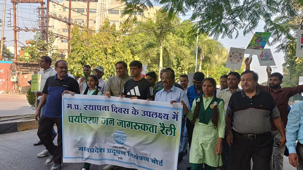 Indore MPPCB takes out awareness rally against single use plastic