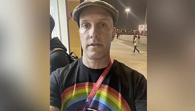 FIFA WC 2022: US journalist Grant Wahl, detained for wearing rainbow shirt in Qatar, passes away - Vimarsana News