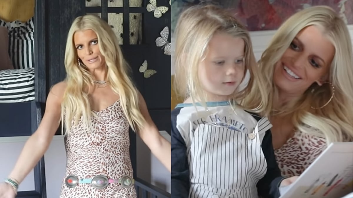 ​ Watch: Jessica Simpson gives tour of her daughter's room; fans shocked by her new weight loss look instead - Vimarsana News