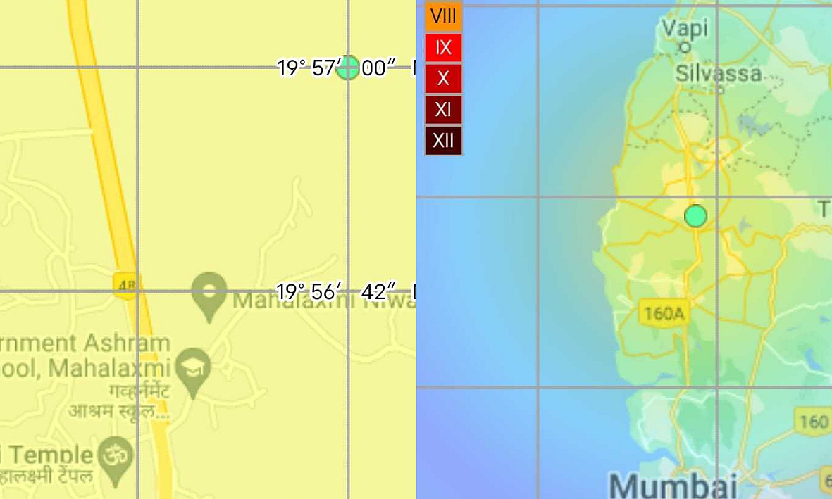 Highest magnitude earthquake in mumbai