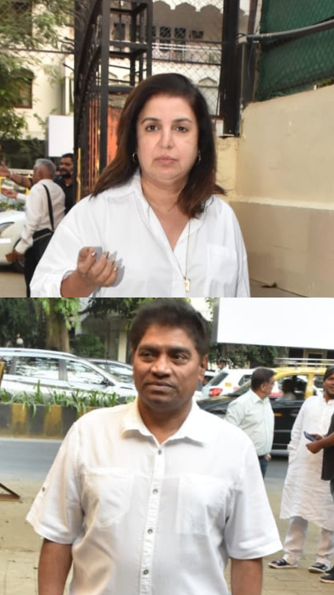 Tabassum Prayer Meet in Mumbai Farah Khan, Johnny Lever, others attend