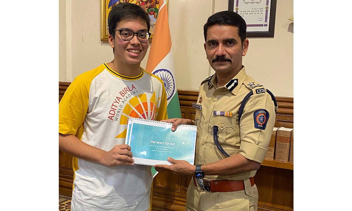Mumbai student aims to make city police stations more environment friendly - Vimarsana News