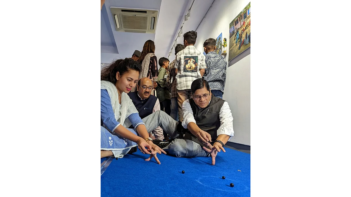 Some of visitors relived their childhood.