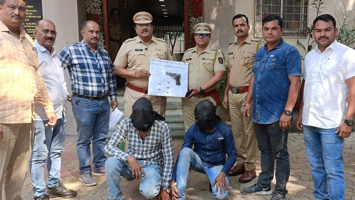 Thane: Two snatchers with pistol and five live cartridges arrested from Bhiwandi during patrolling - Vimarsana News