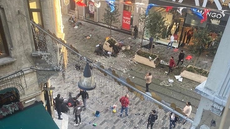 Day after at least 6 killed in explosion on Istanbul's pedestrian avenue suspected arrested - Vimarsana News
