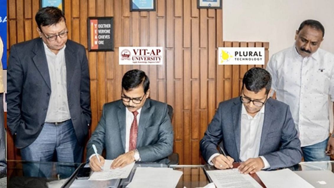 VIT-AP University inks MOU with IKP Knowledge Park and Plural Technology - Vimarsana News