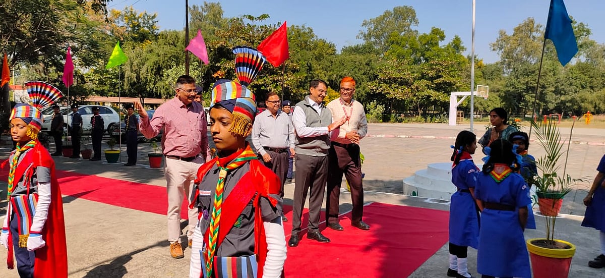 Madhya Pradesh: Scouts from Mandsaur district gave Guard of Honour to President - Vimarsana News