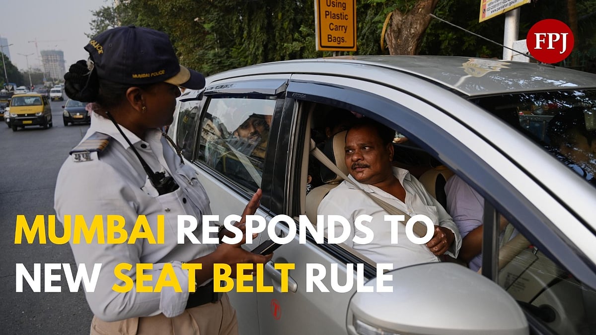 Seat Belt Rule Mumbai cops provide a breather for 10 days; 204 e