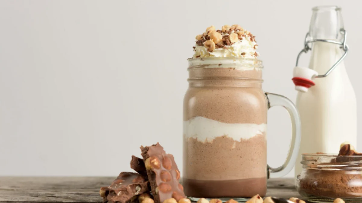 Winter ginger frappe