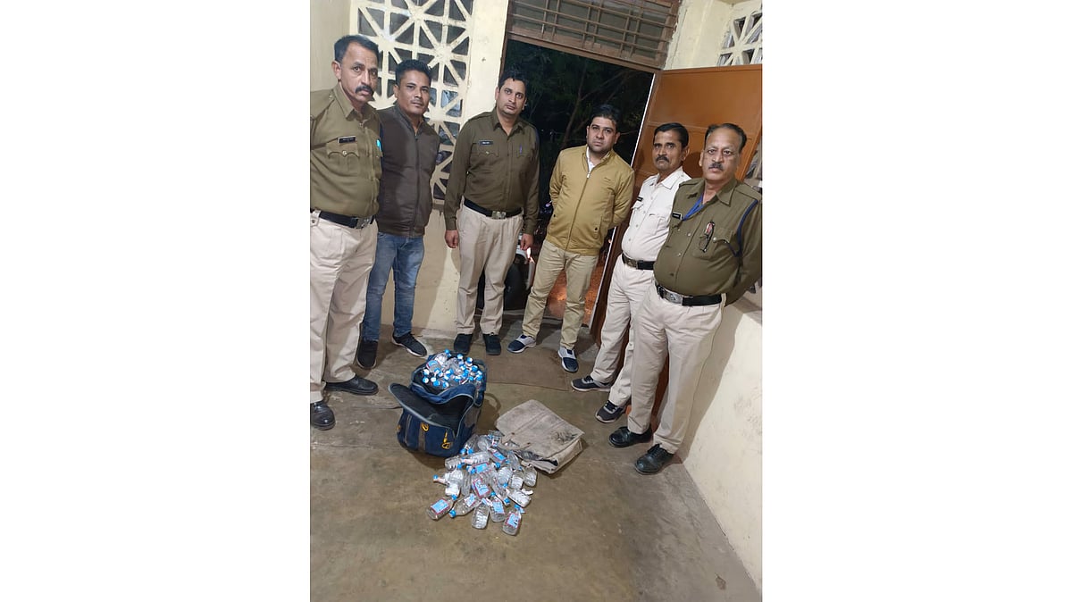 Madhya Pradesh Two arrested for illicit liquor trade in Narmadapuram