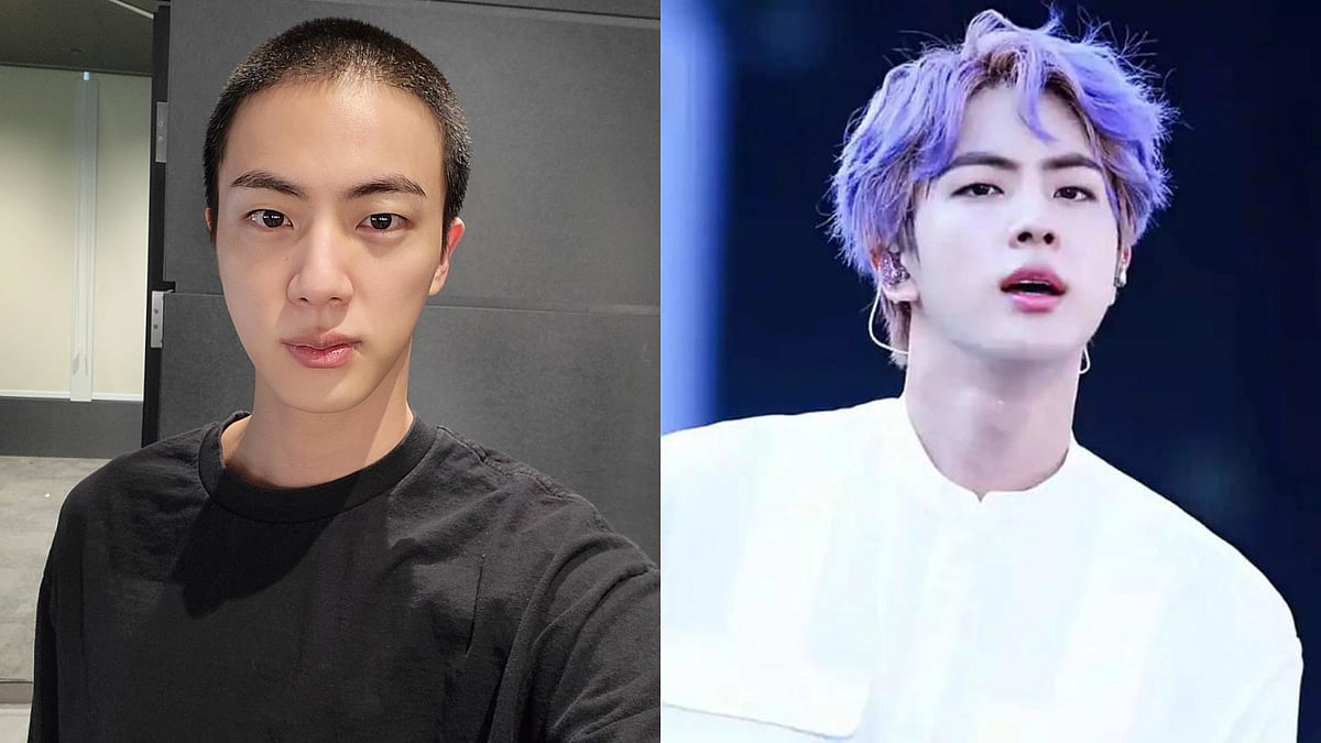 BTS's Jin gets new buzz cut ahead of military enlistment; photo goes viral - Vimarsana News