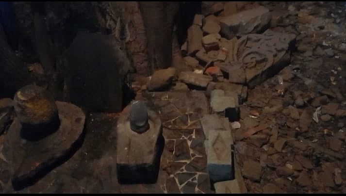 Madhya Pradesh: Shivling damaged in state's Damoh - Vimarsana News