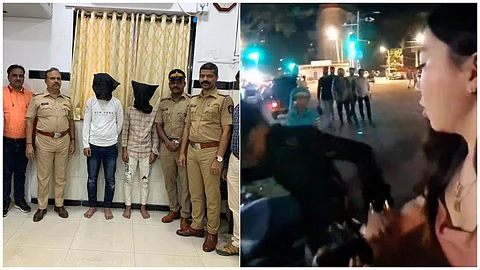 ON CAMERA: 2 arrested for molesting Korean woman YouTuber in Mumbai's Khar while live streaming; video goes viral
