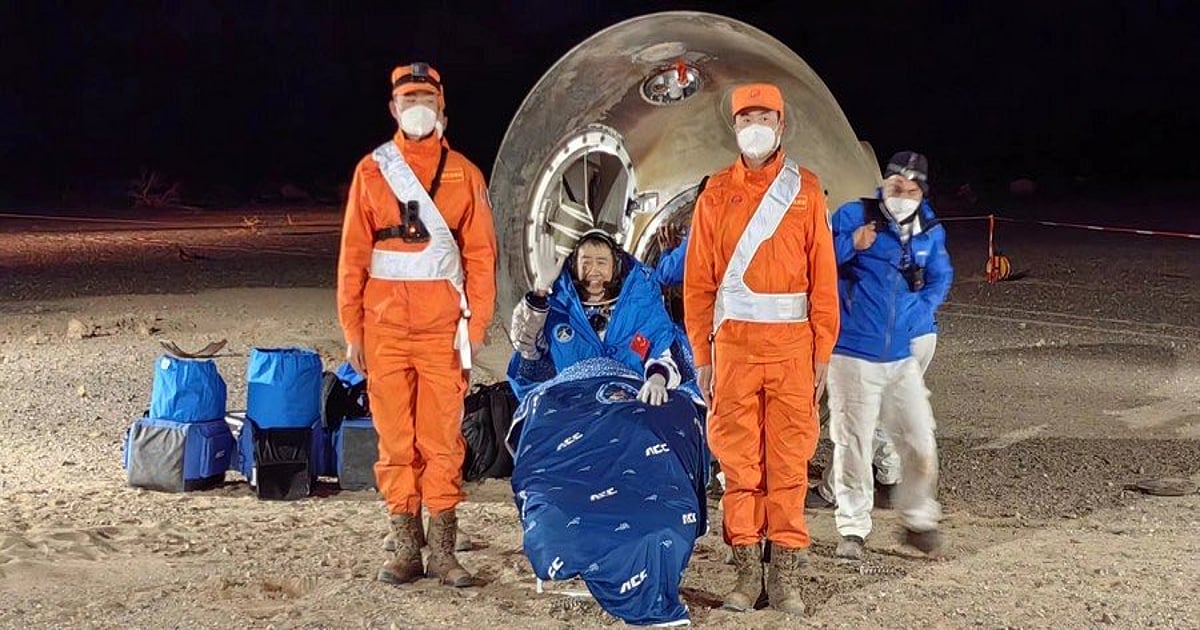 3 Chinese astronauts return safely after completing six months mission at China's space station - Vimarsana News