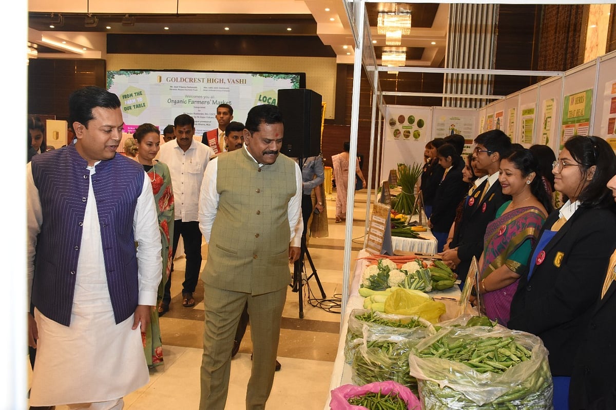 Navi Mumbai: Goldcrest High School organizes Farmers' Market - Vimarsana News
