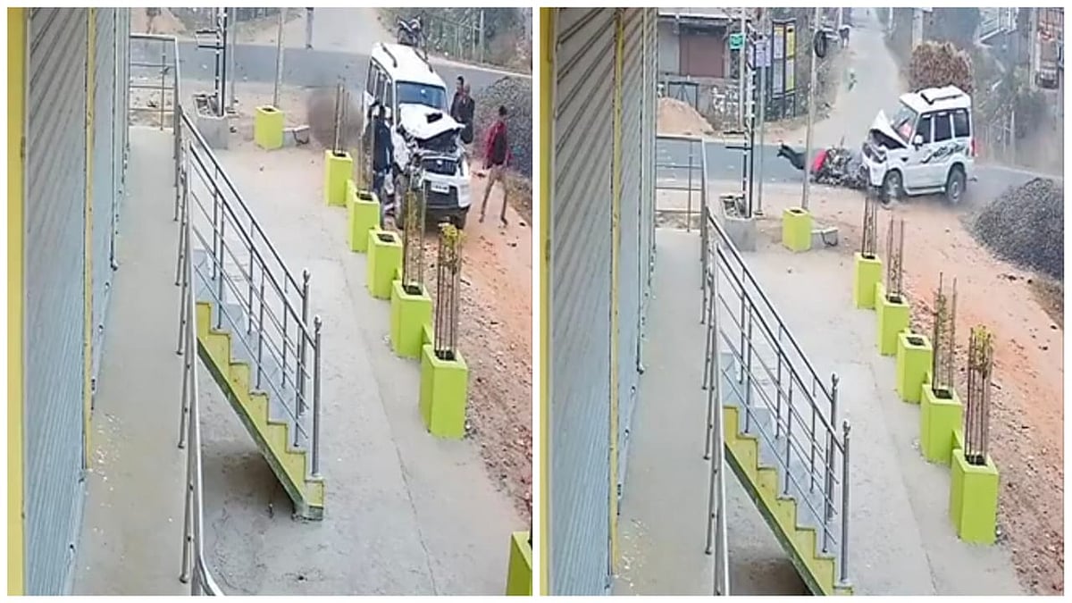 ON CAMERA: Head-on collision of bike and Scorpio in Jamui, one dead, another serious; CCTV captures heartwrenching accident - Vimarsana News