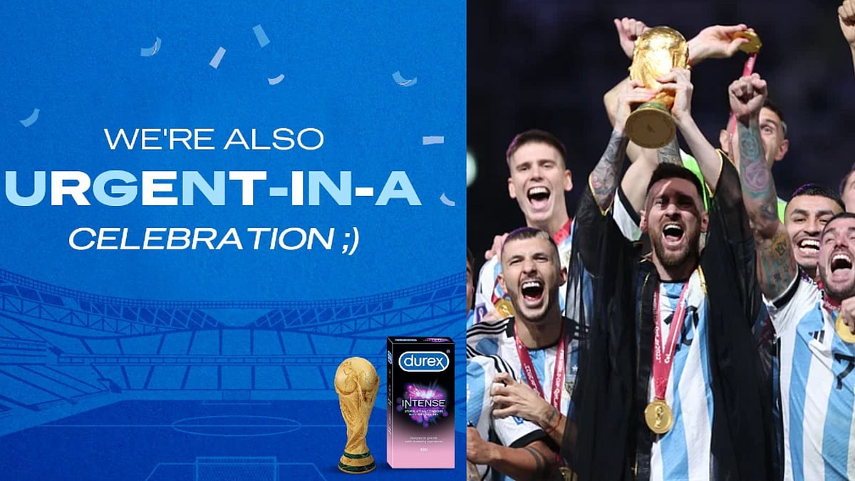 Argentina wins FIFA World Cup 2022, Durex is an urgent celebration mood - Vimarsana News