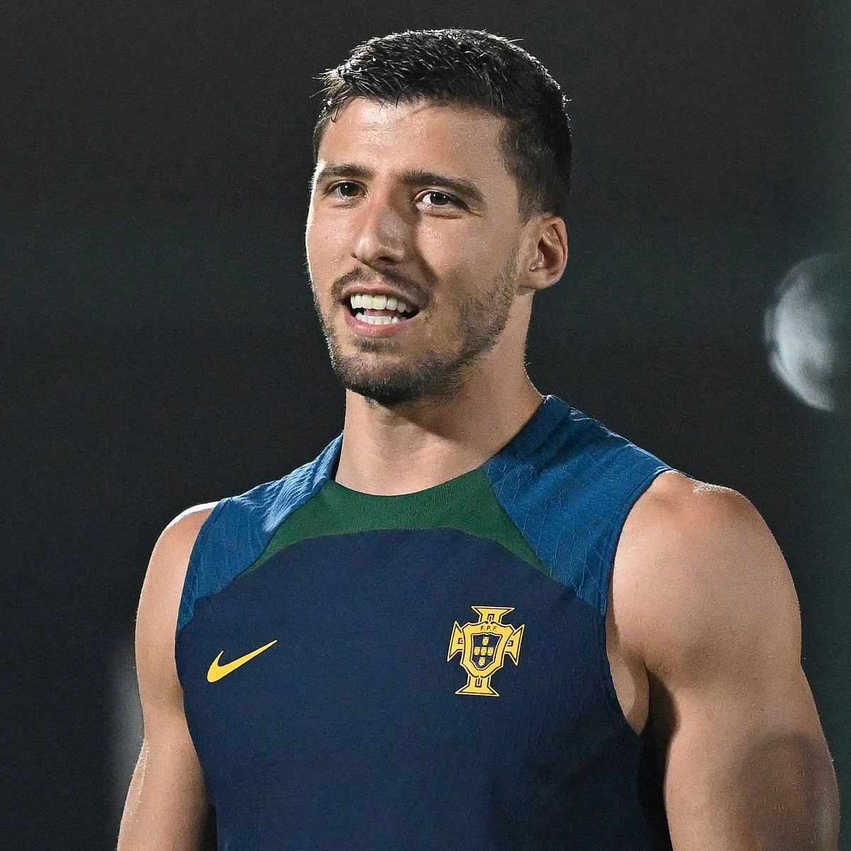 Manchester City central-defender Ruben Dias will start in the heart of the defence