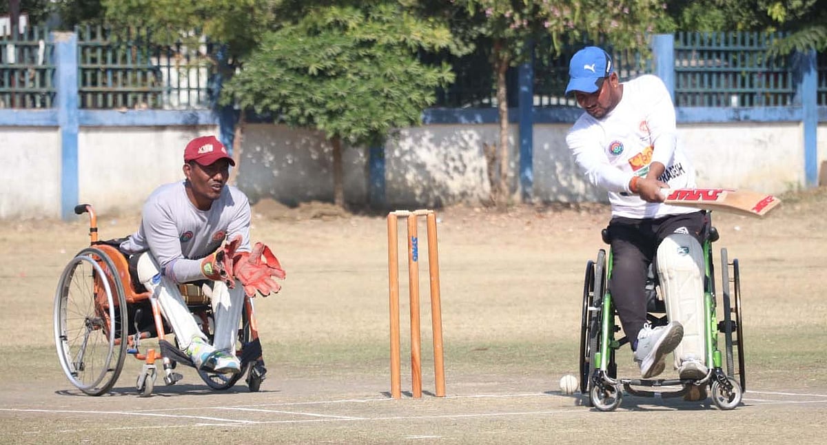 Umang wheelchair cricket tournament MP Avengers qualify for finals, to