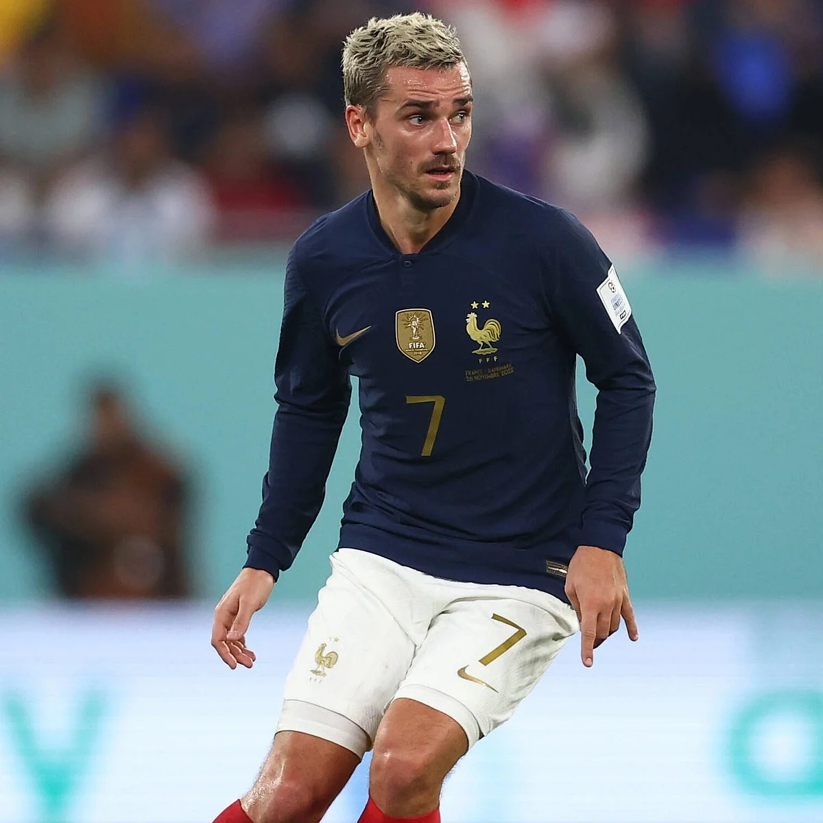 Antione Griezmann will start in the number 10 role and look to link up well with Olivier Giroud