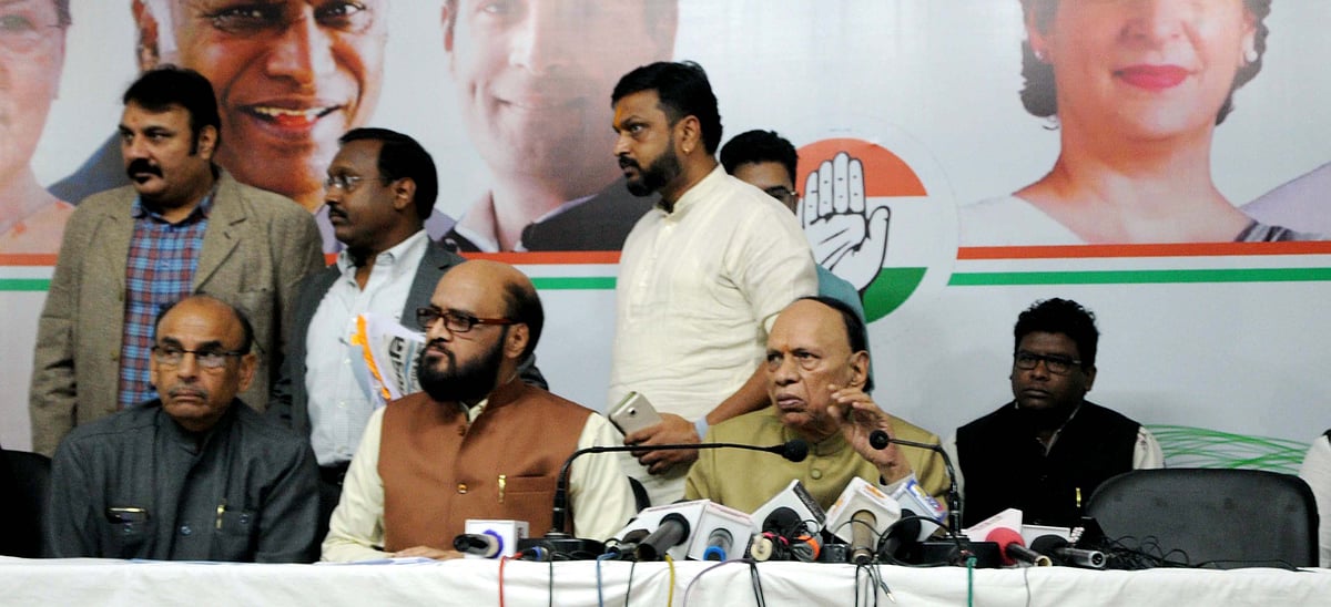 Bhopal: Congress MLA Patel leaves party's press meet in a huff, saying his seniority was not deemed - Vimarsana News