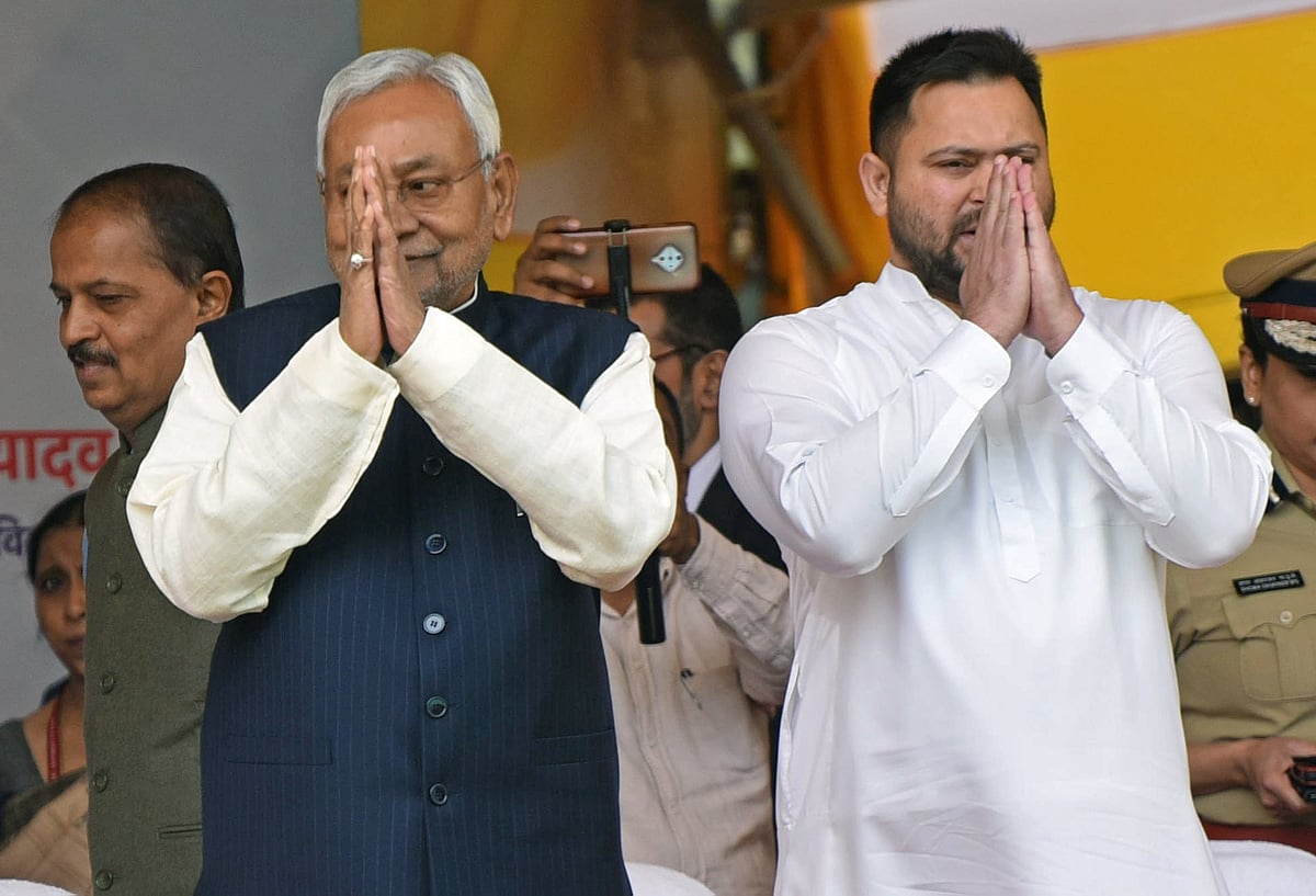 Bihar CM Nitish Kumar declares Tejashwi Yadav as political heir - Vimarsana News