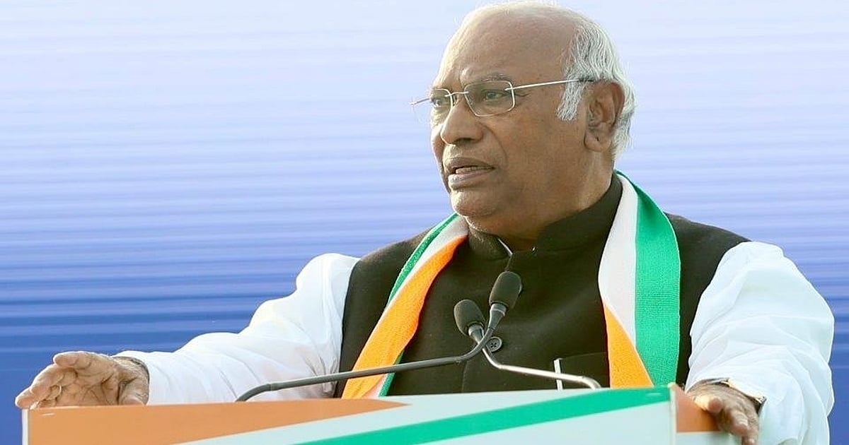 Double engine has crushed aspiration of poor, 115 suicide per day: Kharge - Vimarsana News