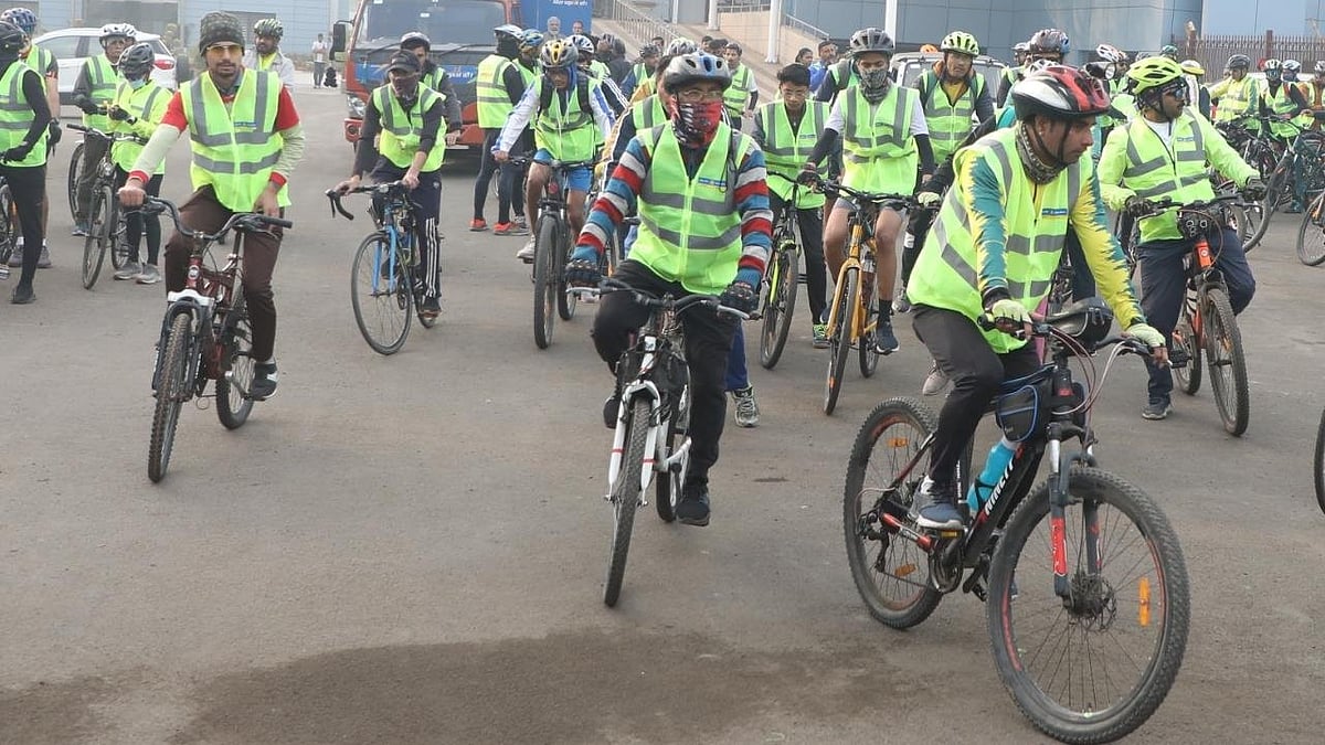 Khelo India Youth Games 2022: Khelo India Cyclothon held in Bhopal - Vimarsana News