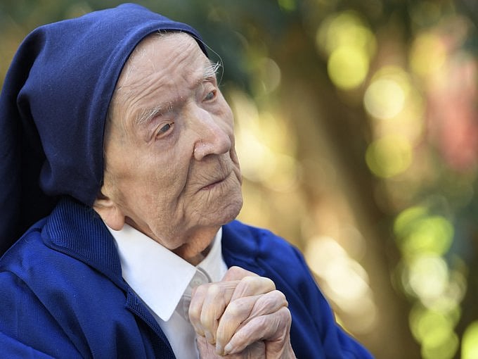 Lucile Randon aka Sister Andre, the oldest known person in the world, passes away at 118 - Vimarsana News