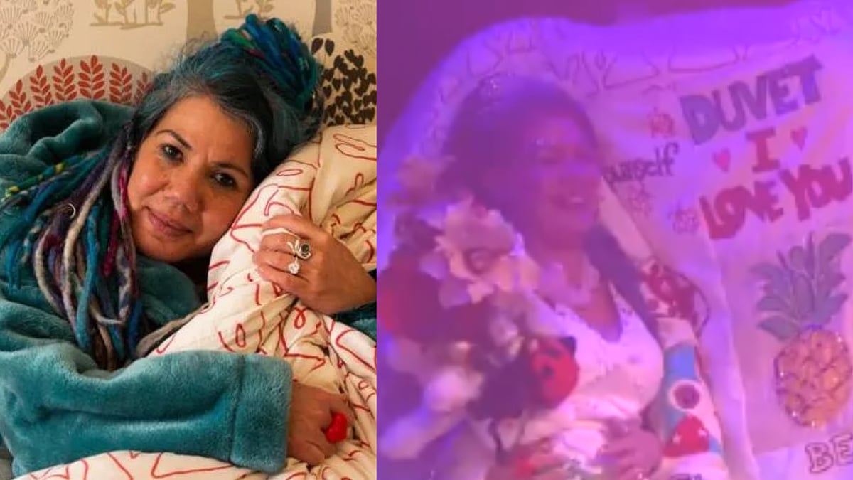 Wait, what? British woman marries her 'blanket' and says THIS about