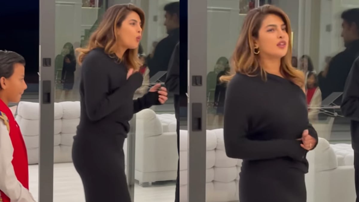 Watch: Priyanka Chopra hosts Chhello Show screening at her LA home for Academy members - Vimarsana News