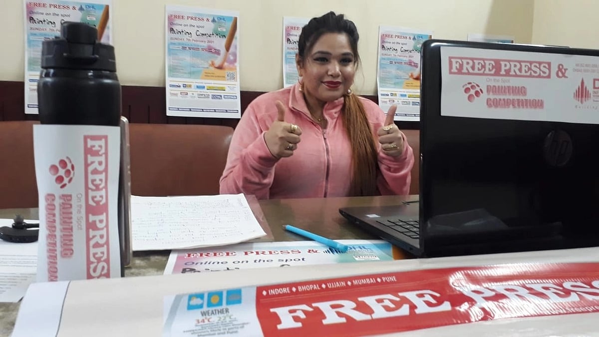 Indore: Free Press 'On The Spot Painting Competition' on Sunday! - Vimarsana News