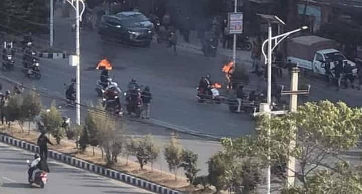 Nepal: Man tries to self immolate in front of federal parliament building - Vimarsana News