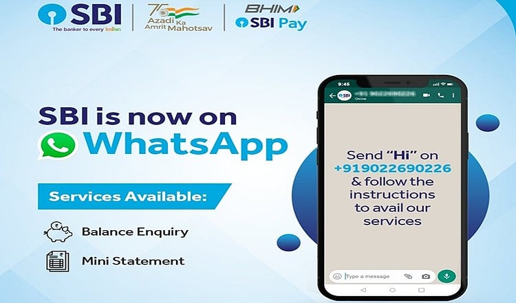 These 9 services are now available on SBI WhatsApp Banking platform - Vimarsana News