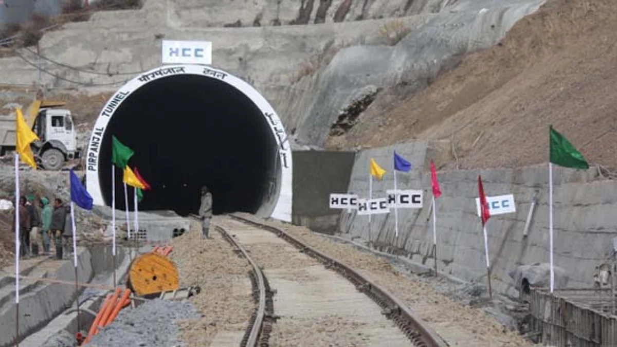India's longest rail tunnel