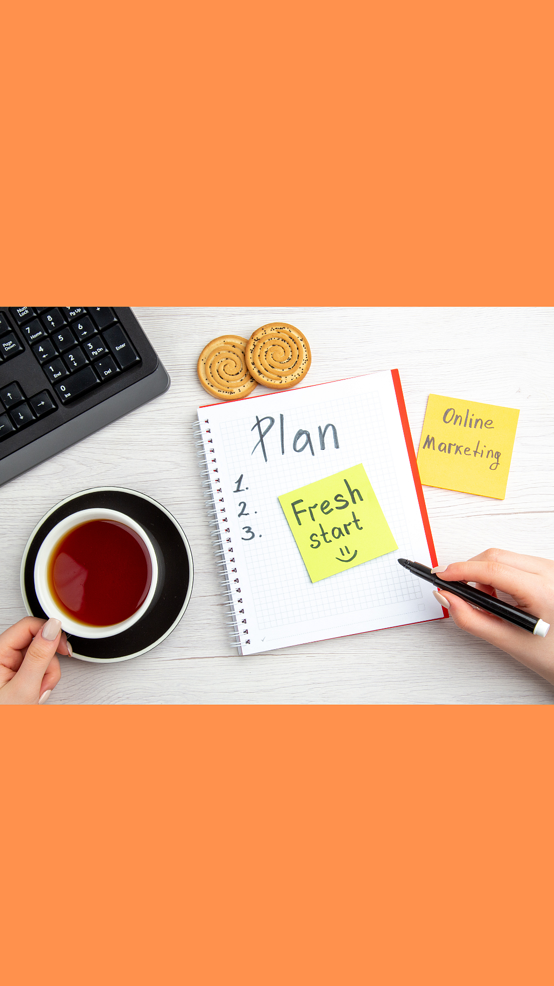 Setting clear goals will help you stay focused and motivated. Break down large goals into smaller, and more manageable steps