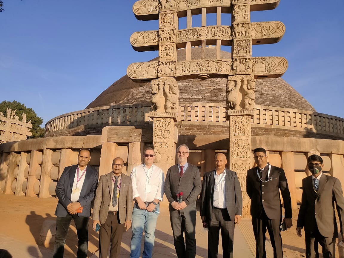 Bhopal: G20 delegates visit Sanchi Stupa, describe it as 'land of world peace' - Vimarsana News