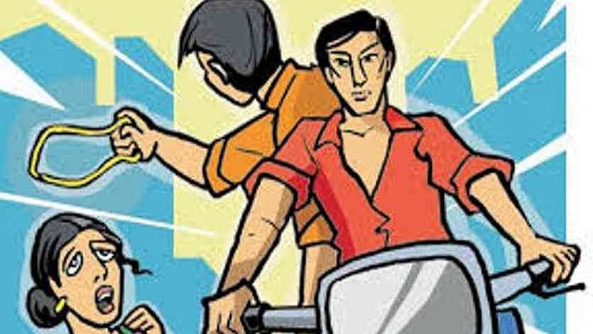 Indore: All that glitters... Gold chain, ring snatched from army officer's wife - Vimarsana News