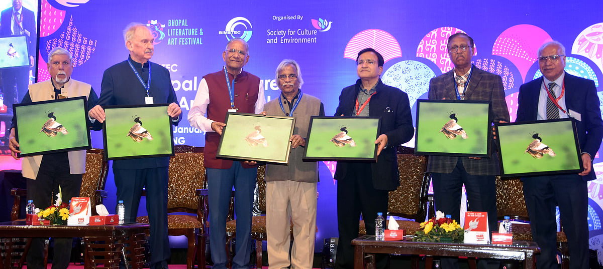 Bhopal: We are the only nation whose national anthem celebrates different ethnicities, says retired IAS officer Sanjeev Chopra at Bhopal Literature Festival - Vimarsana News