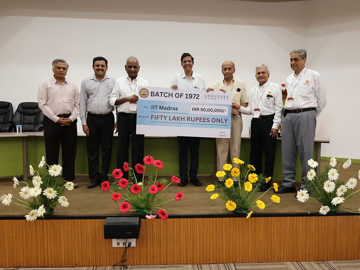 IIT Madras's 1972 batch to sponsor research lab on Parkinson's disease - Vimarsana News