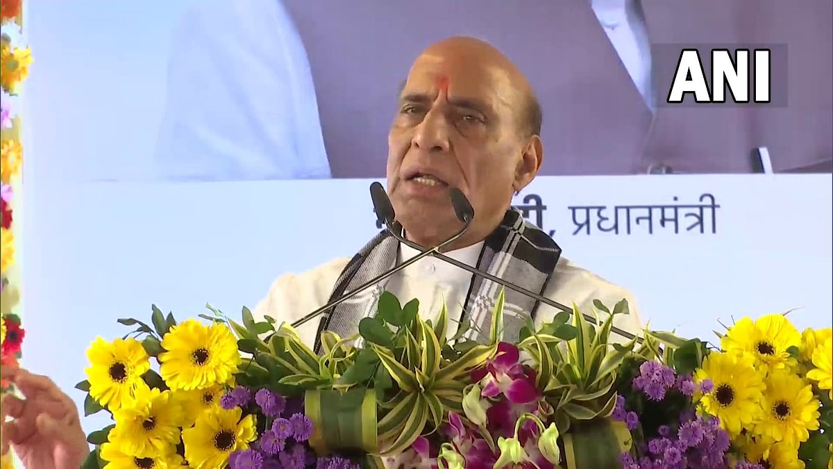 Madhya Pradesh: Rahul Gandhi creating hatred among people to regain power, tarnishing India's image, says Rajnath Singh - Vimarsana News