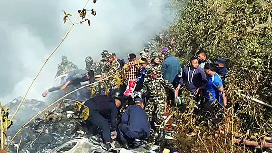 Nepal Plane Crash: Probe reveals engine trouble as reason behind Yeti Airlines accident - Vimarsana News