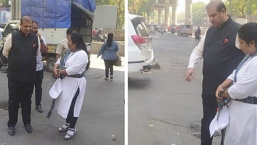 Mumbai: BMC fixes deep road cavity after MLA's intervention - Vimarsana News