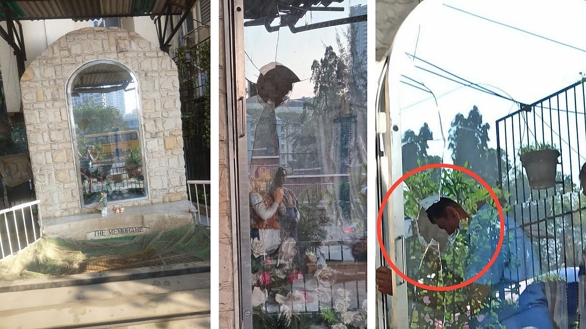Mumbai: Cops on lookout for man who vandalised grotto in Malad's Orlem - Vimarsana News